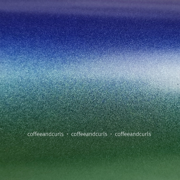 SOLD green blue ombre gradient tumbler 24oz - Picture 4 of 9